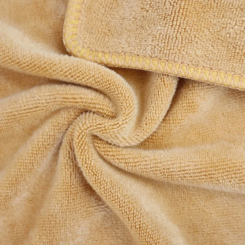 Квадратное полотенце из микрофибры с крючком утолщенное Впитывающее мягкое для