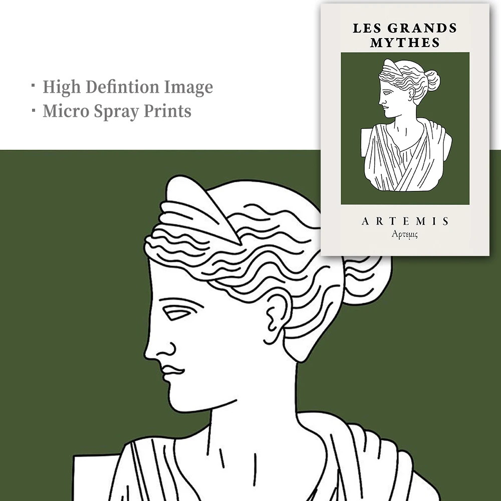 Картины и постеры для греческой богини статуя бюста искусство абстрактной стены