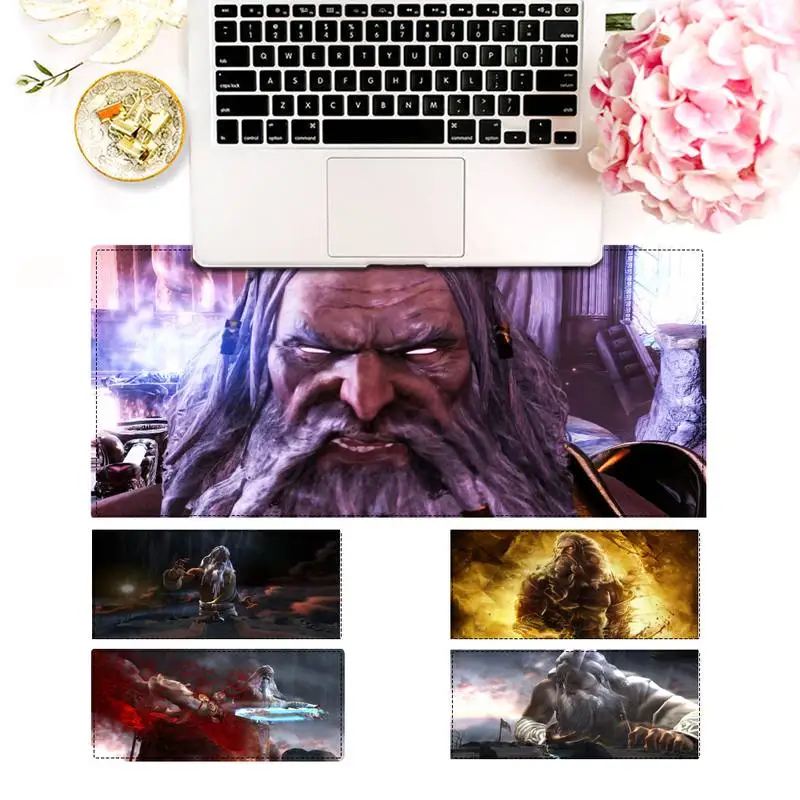 

30x60cm God of War Zeus Mouse Pad Gamer Keyboard Maus Pad Desk Mouse Mat Game Accessories For Overwatch