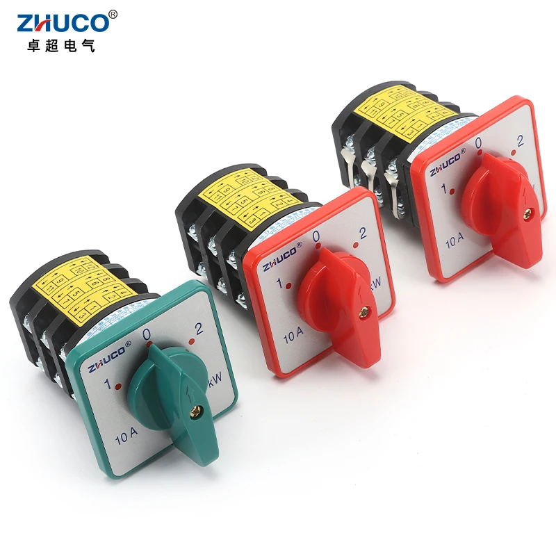 Индукционный двигатель ZHUCO HZ5D-10/1 7 M05 M06 кВт 10 А двухпозиционный Универсальный