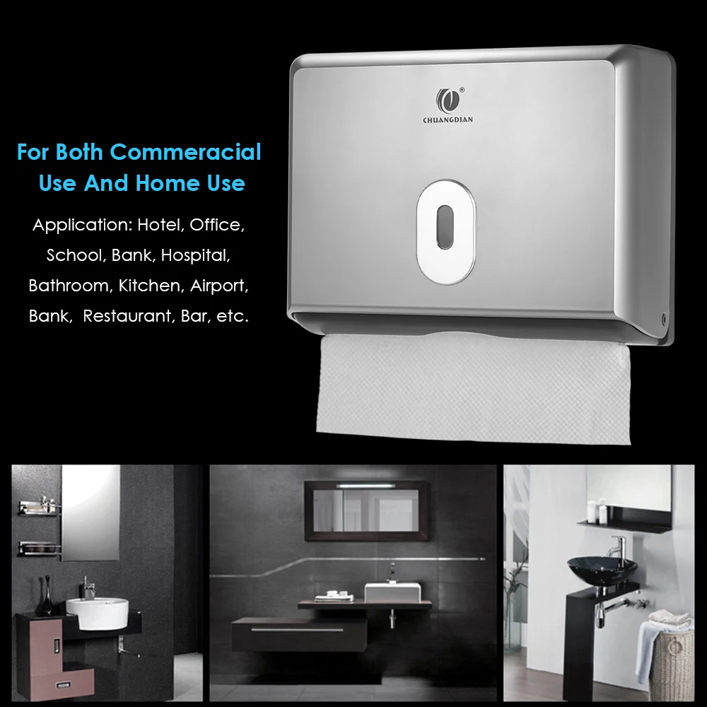 Настенный кухонный диспенсер для салфеток ванной комнаты большая емкость