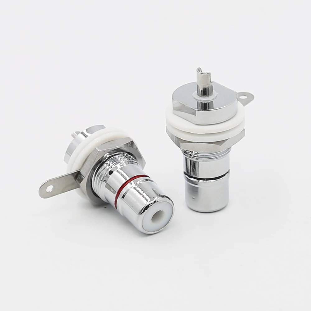 4 шт. разъём RCA с родиевым покрытием|chassis|chassis audio |