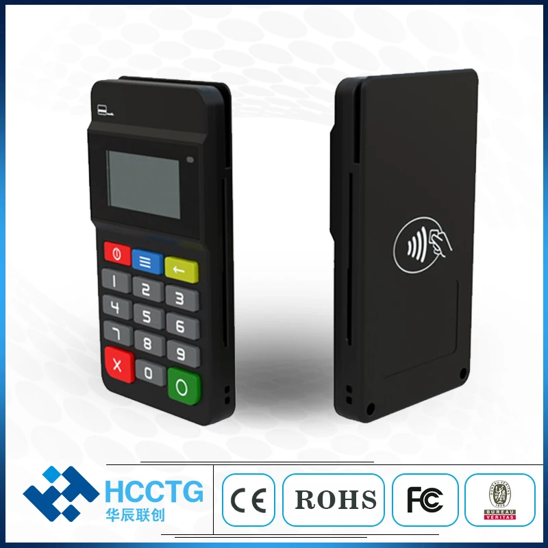 Ультратонкое устройство для считывания смарт карт EMV PCI NFC + IC MSR удобное переноски