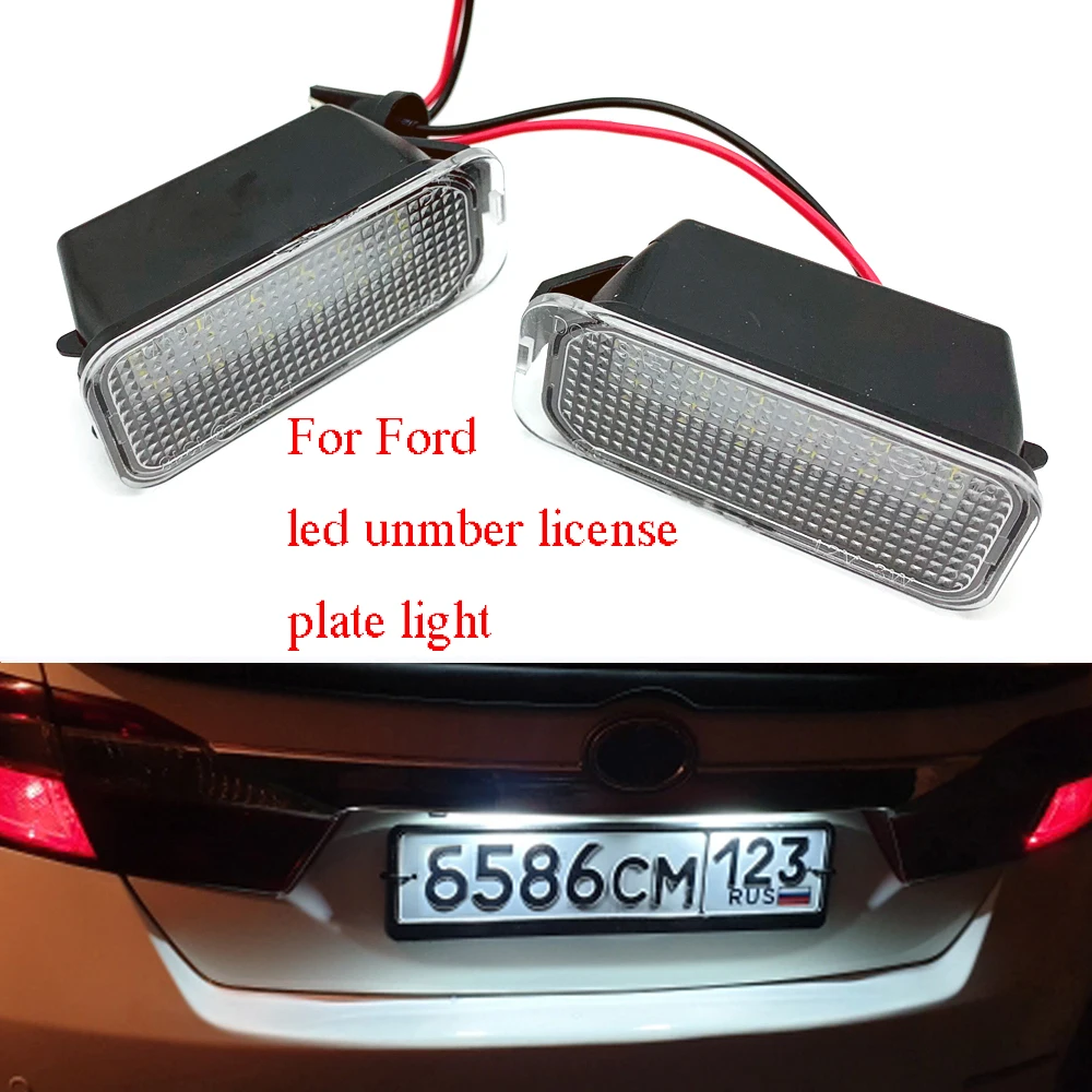 

Подсветка номерного знака для Jaguar XJ XF Ford Transit Fiesta Focus S-MAX Mondeo Kuga Galaxy Ranger Edge