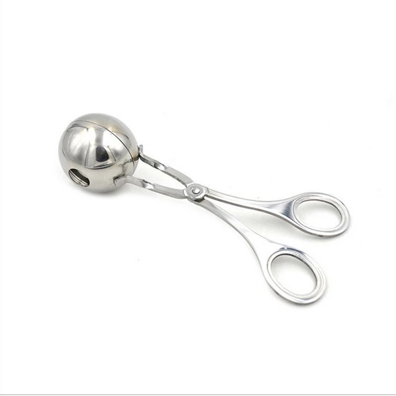 Meatball Maker Stainless Steel DIY Fish Meat Rice Beef Cookware Scoop Clip Simple Convenient Kitchen Tools Press | Дом и сад