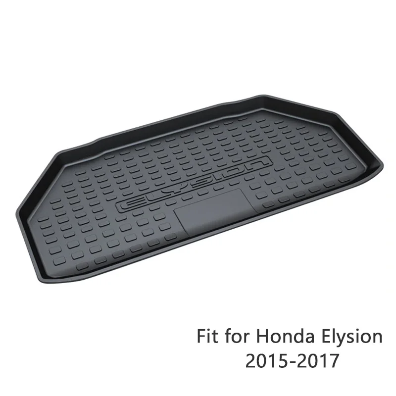 

For Honda Elysion 2015 2016 2017 Car-styling Boot Liner Waterproof Anti-slip mat Accessories 1Set Car Cargo rear trunk mat