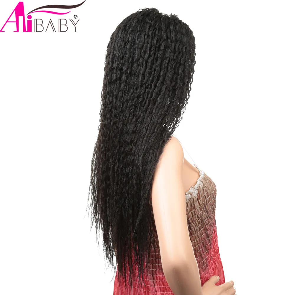 Длинные кудрявые синтетические бразильские волосы натуральный блонд 150%