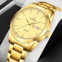 wwoor 2022 top brand luxury fashion mens watches waterproof date clock gold watch for men quartz wrist watches relogio masculino