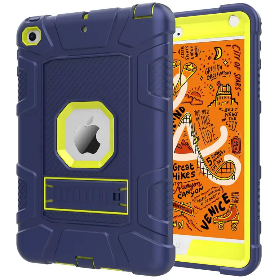 Новый силиконовый Жесткий бронированный чехол для нового iPad mini 5 ipad 5th Gen 2019 Чехол 4