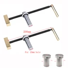 Зажим для стола с отверстием 19 мм, латунный зажим с быстрой фиксацией, быстрое крепление, набор инструментов для столярных работ, скамейки для деревообработки, инструменты