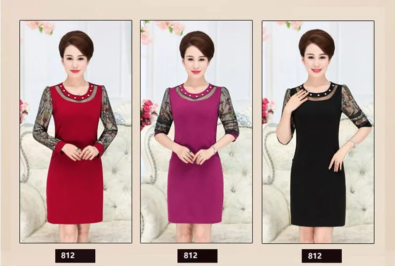 Осенние тонкие Повседневные Вечерние платья черного размера плюс женская одежда