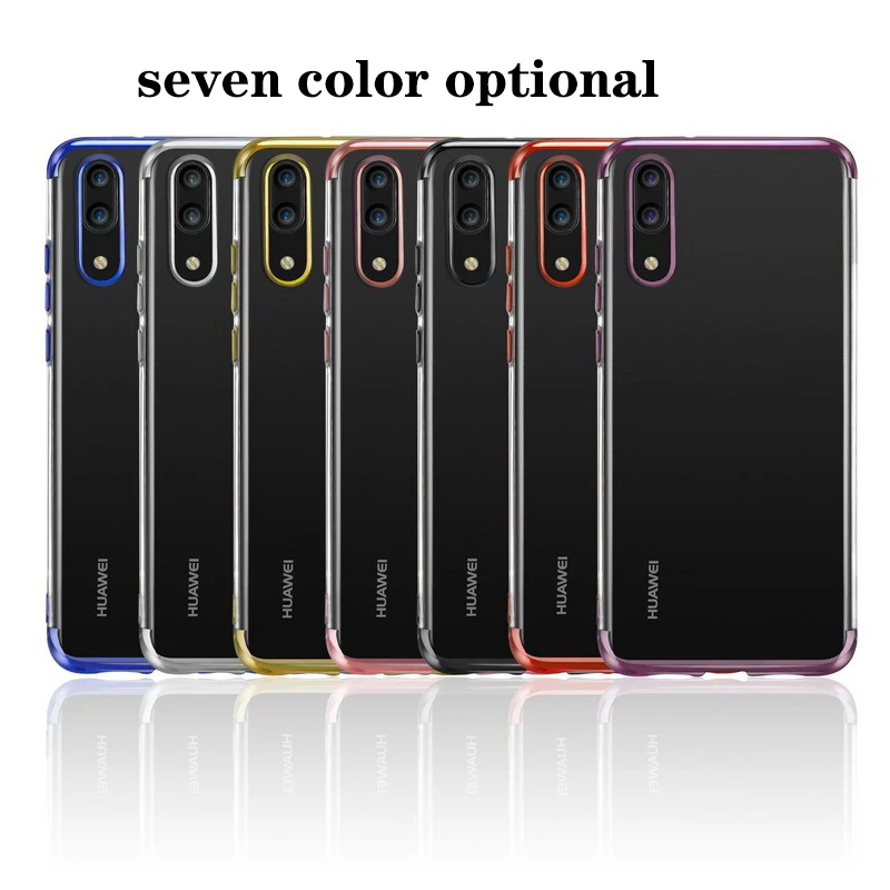 

Camera Bumper Clear Phone Case For Huawei P30 P40 P20 Mate 20 10 Pro Lite Pro Honor 10i 20 Lite 8X 9A 9X Y5 Y9 P Smart Z Nova 7