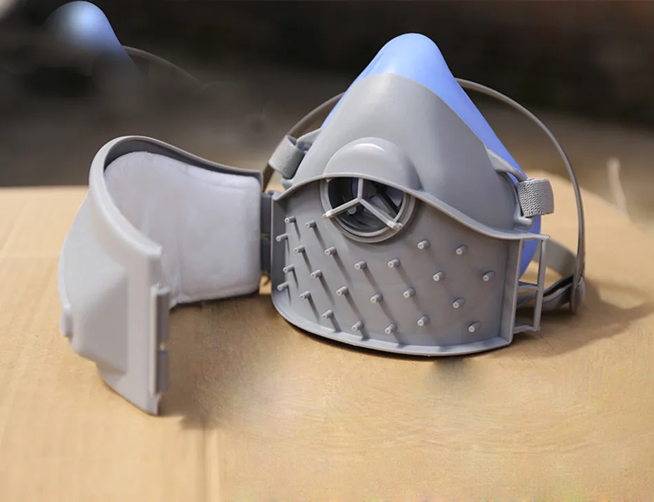 Обеспечивает респиратор Пылезащитная маска с 10 штук фильтра хлопок высокое