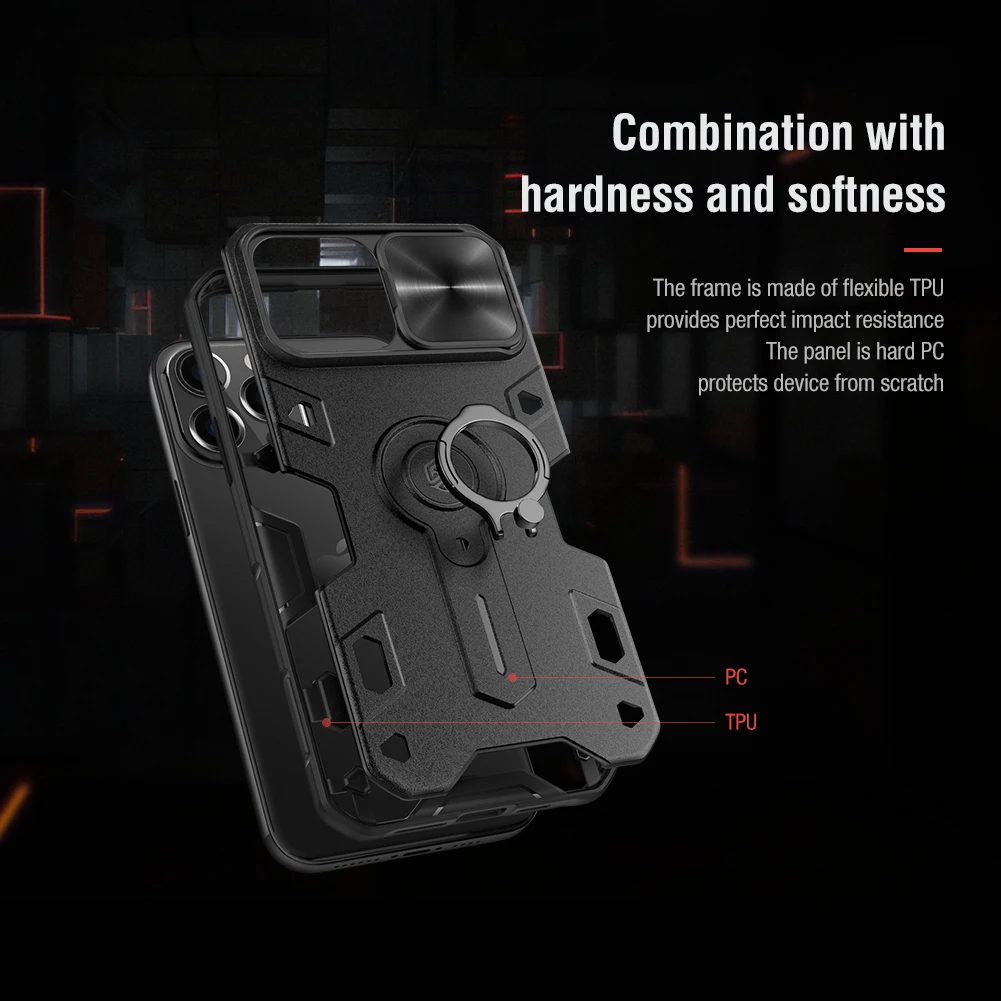 nillkin camshield armor case for iphone 13 pro max outdoor resistant camera protection kickstand back cover for iphone 13 mini free global shipping