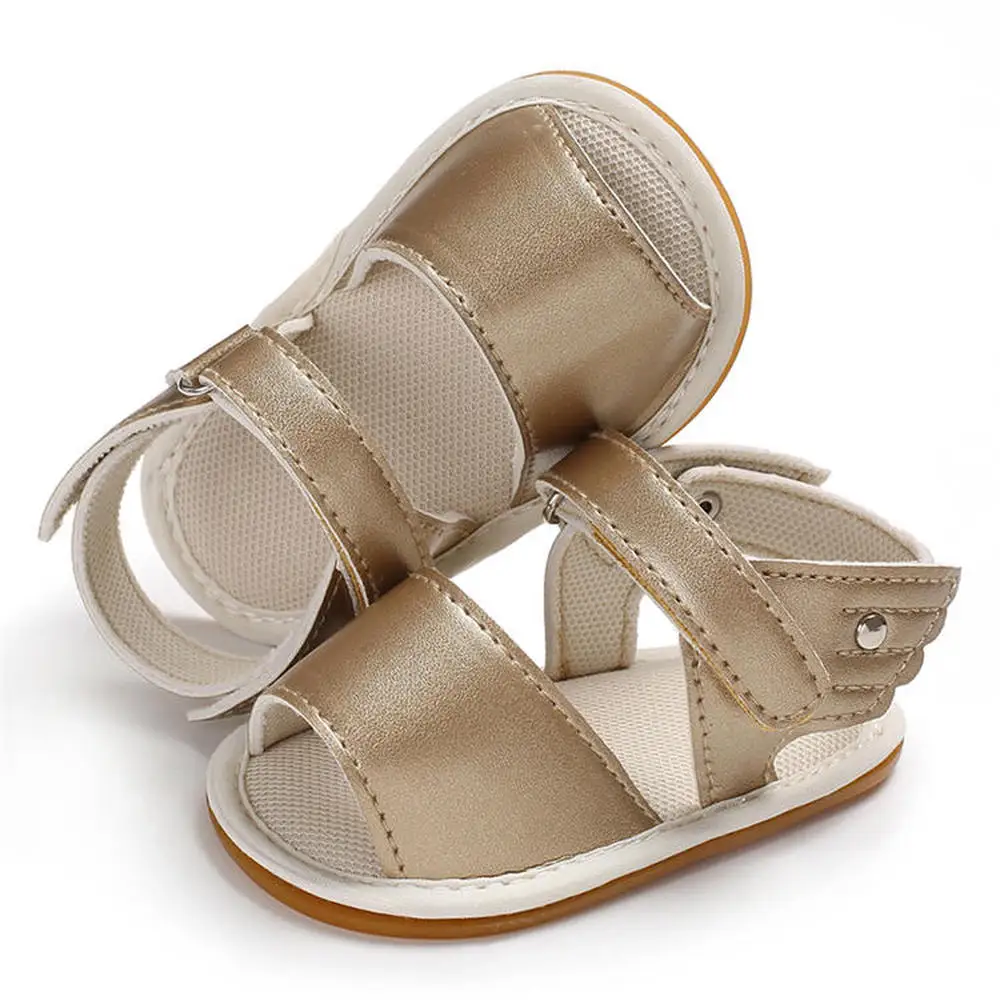 Детская обувь для младенцев Сандалии девочек Резиновая мягкая подошва