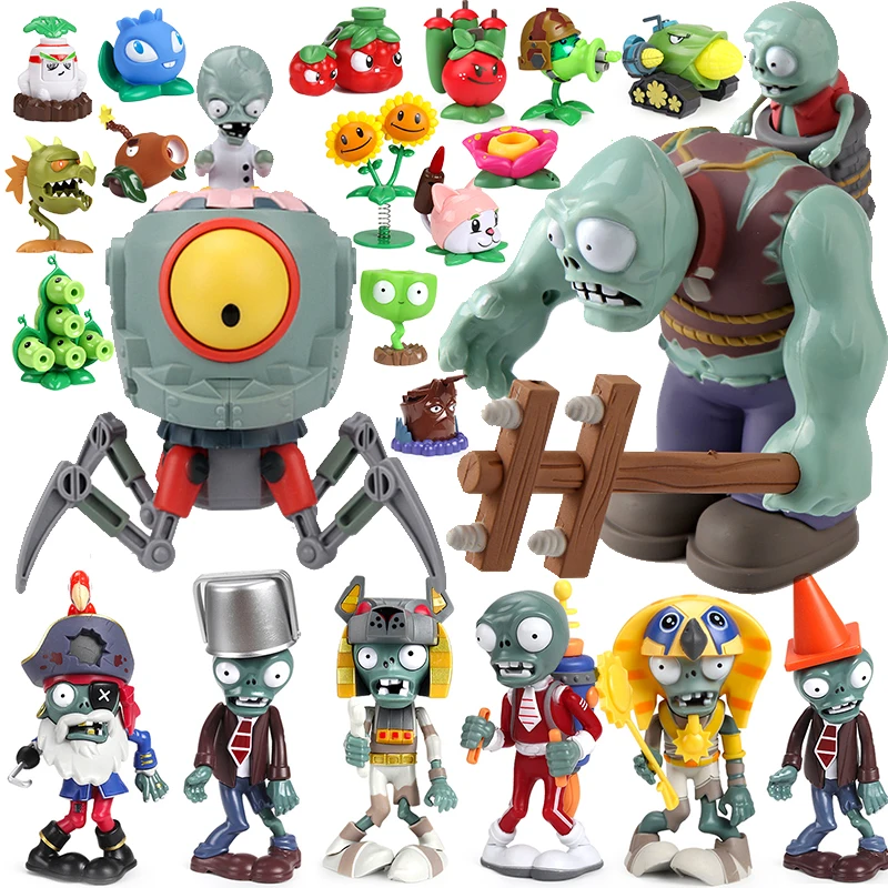Растения против зомби 2 PVZ экшн-фигурка гаргантуар дальнее будущее Dr.Zomboss подарок на день рождения растения зомби кукольная Статуэтка игрушка для мальчика