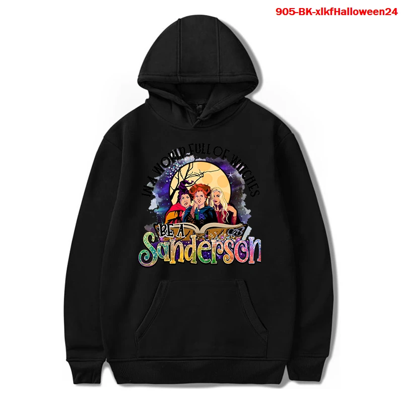 

Halloween Hoodie Sanderson Hoodie Men Sweatshirt Women Hoodie Long Sleeve Pullover Trick-or-treating Tops harajuku Sweatshirt