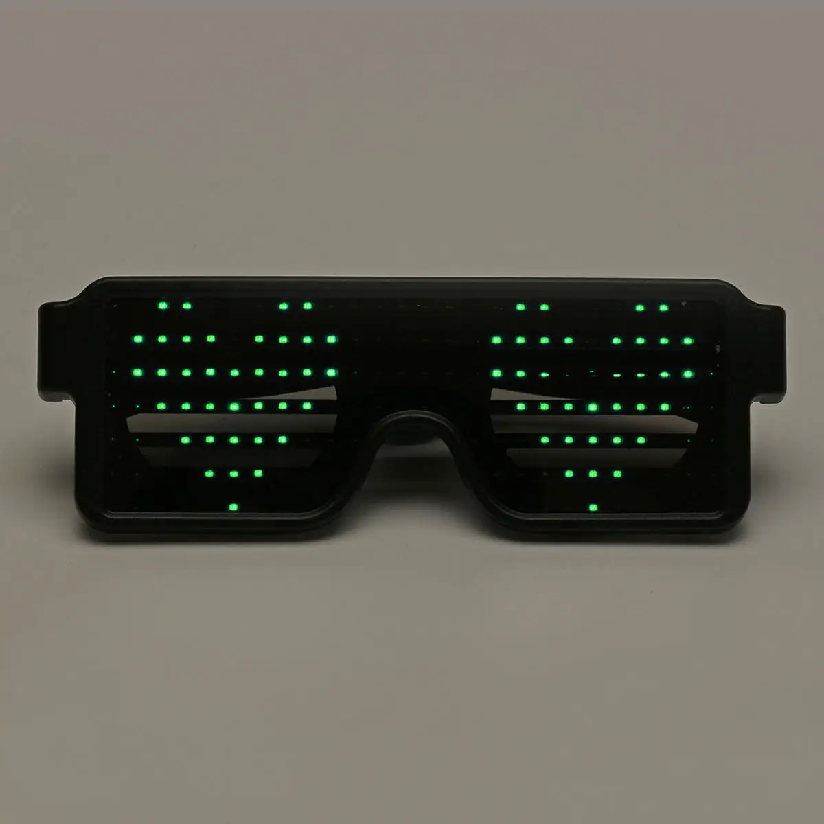 

8 Modles LED Party Glasses LED Color Charging Goggles Futuristic Eyes Shield Flat Top Shape Frame Mirrored 5 Colors