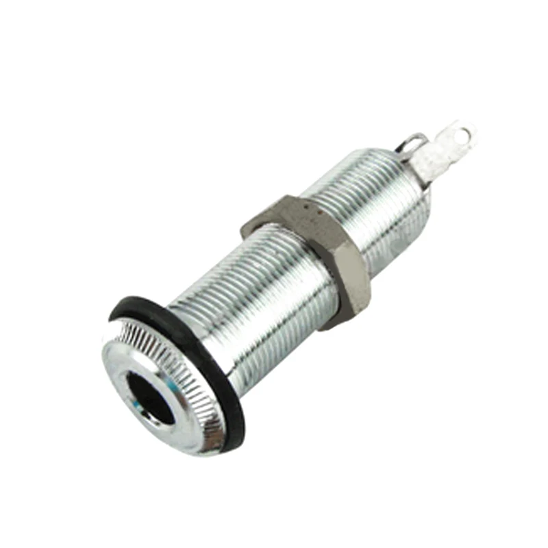 12 шт. в упаковке Электрогитары резьбовой цилиндровый пикап Endpin разъем вход/выход