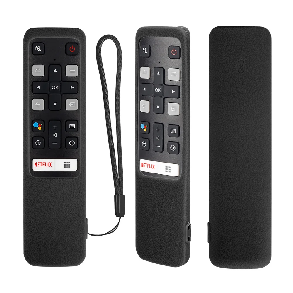 RC802V FNR1 чехлы с голосовым дистанционным управлением для TCL Android 4K Smart TV Netflix YouTube 49P30FS