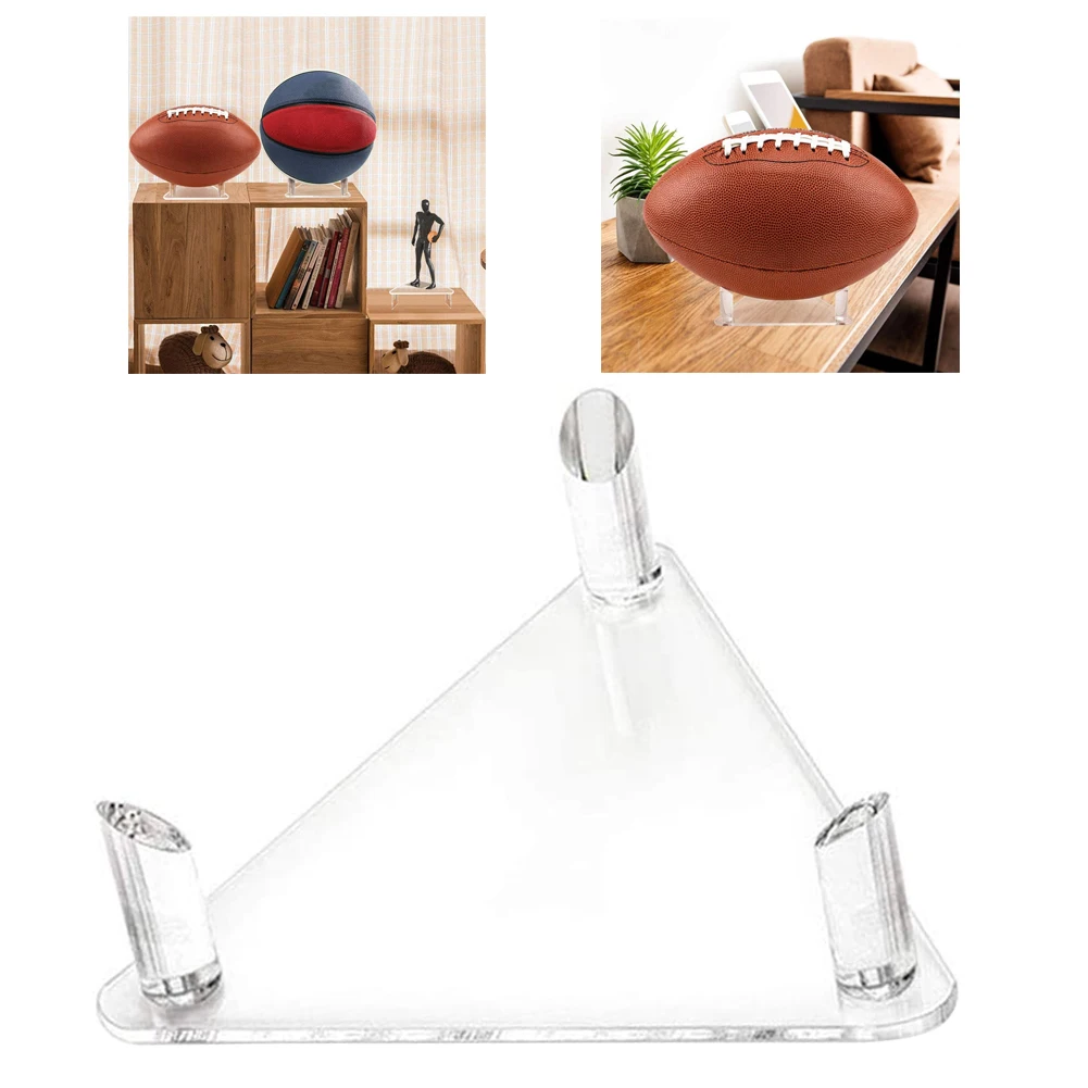 

Transparent Acrylic Ball Stand Display Stand Football Basketball Volleyball Basketball Football Rugby Ball For House Decoration
