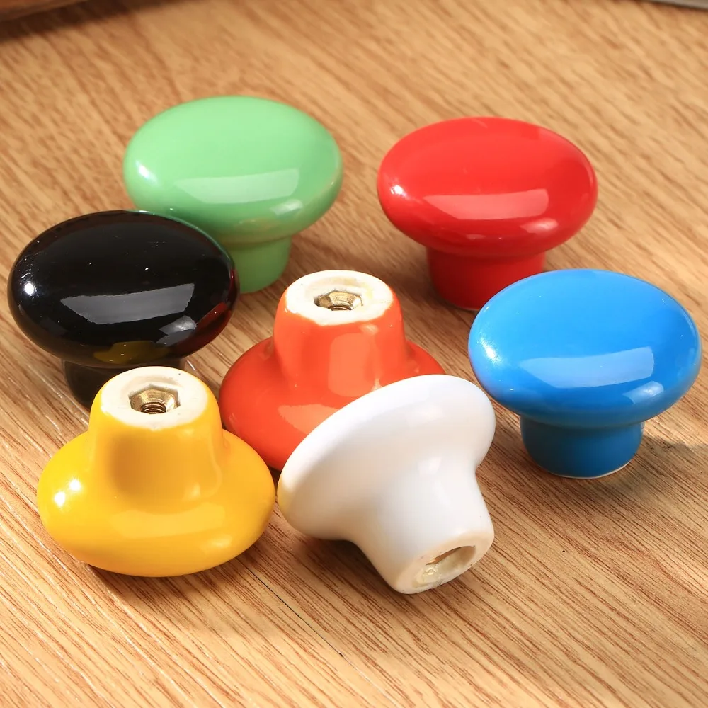 DRELD ручки для кухонной мебели шкафов и керамические ящиков фурнитура |