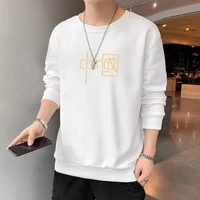 mens hoodies sweatshirts round collar long sleeve loose chinese printed clothing leisure tidal current streetwear new arrivals