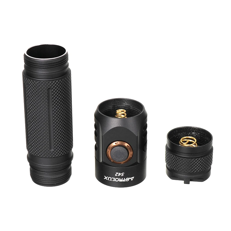 Astrolux S42 18650 версия 4xNichia 219C/XP-G3 2023LM USB EDC светодиодный фонарик + Бэтти фонарь Фонари