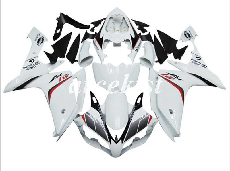 

Injection Mold New ABS Motorcycle Whole Fairings kit Fit for YAMAHA YZF-R1 R1 2007 2008 07 08 Bodywork set white