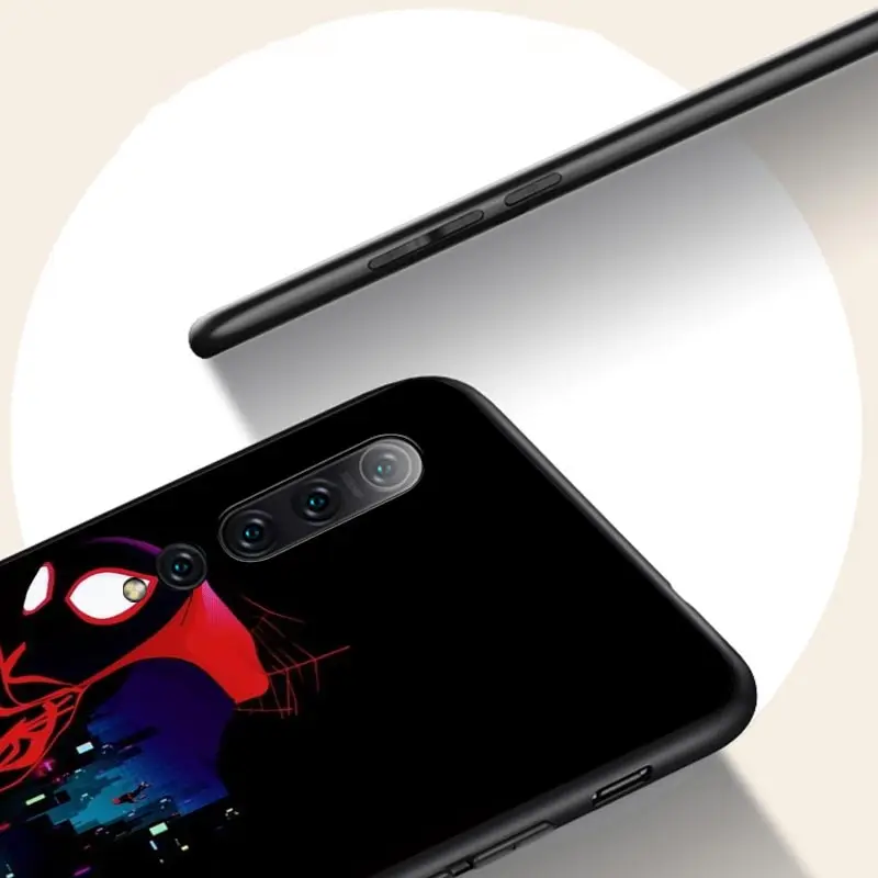 

Silicone Black TPU Cover Parallel Universe Spiderman Anime For Xiaomi Mi 11 11i 10i 10T 10 9T 9SE 8 Ultra Lite Pro 5G Phone Case