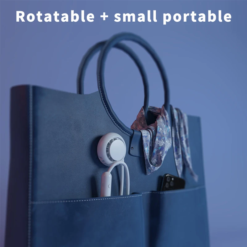 

Neck Fan portable Rechargeable Mini Fan USB air cooler Mute Sports Fans for Home Outdoor Ventilador Summer Air Cooling