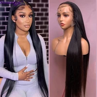 hd 5x5 lace closure wig 30 inches long bone straight hair lace front wig pre plucked remy human hair lace wigs for black women