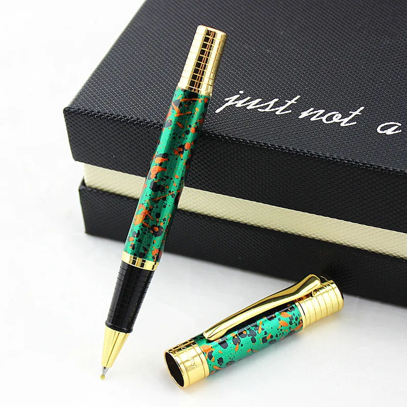

Шариковая ручка DIKA WEN 8038 брендовая зеленая шариковая ручка с роликом, Канцтовары, школьные и офисные принадлежности, Роскошные гелевые ручк...