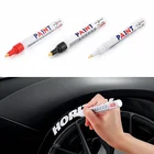 1 шт., ручка для автомобильной краски, водонепроницаемая ручка для ремонта колесных шин, масляная краска, маркировочная ручка, автомобильная резиновая шина, протектор, CD, металлическая ручка