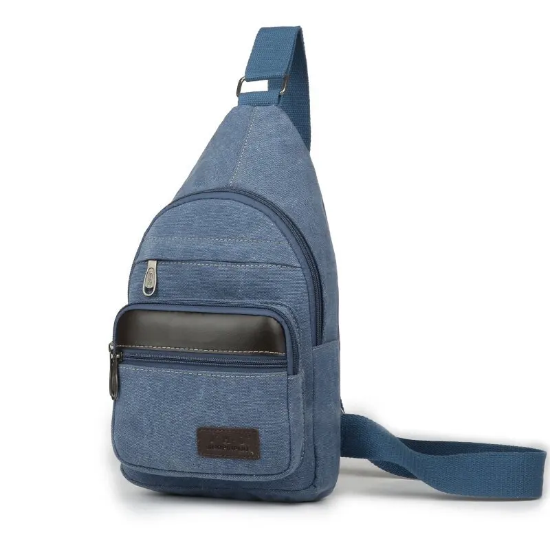 

New Style Shoulder Bag Women's Canvas Fashion Outdoor Bag Shoulder Bag Men's Shoulder Chest Bag Canvas Bag