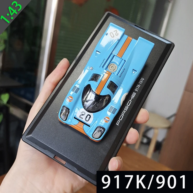 Коллекция 1/43 года 901 917k 911 литые модели автомобилей Персиковое Масло оригинальные