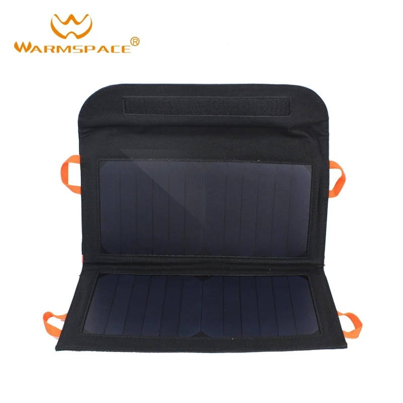 Складная солнечная панель WARMSPACE 13 Вт/5 В портативное зарядное устройство для