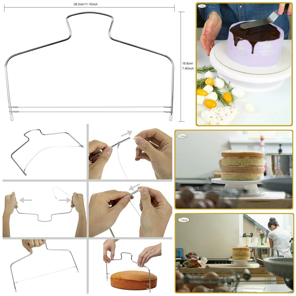 Инструменты для украшения тортов из нержавеющей стали CakeDecor поворотный круг 106