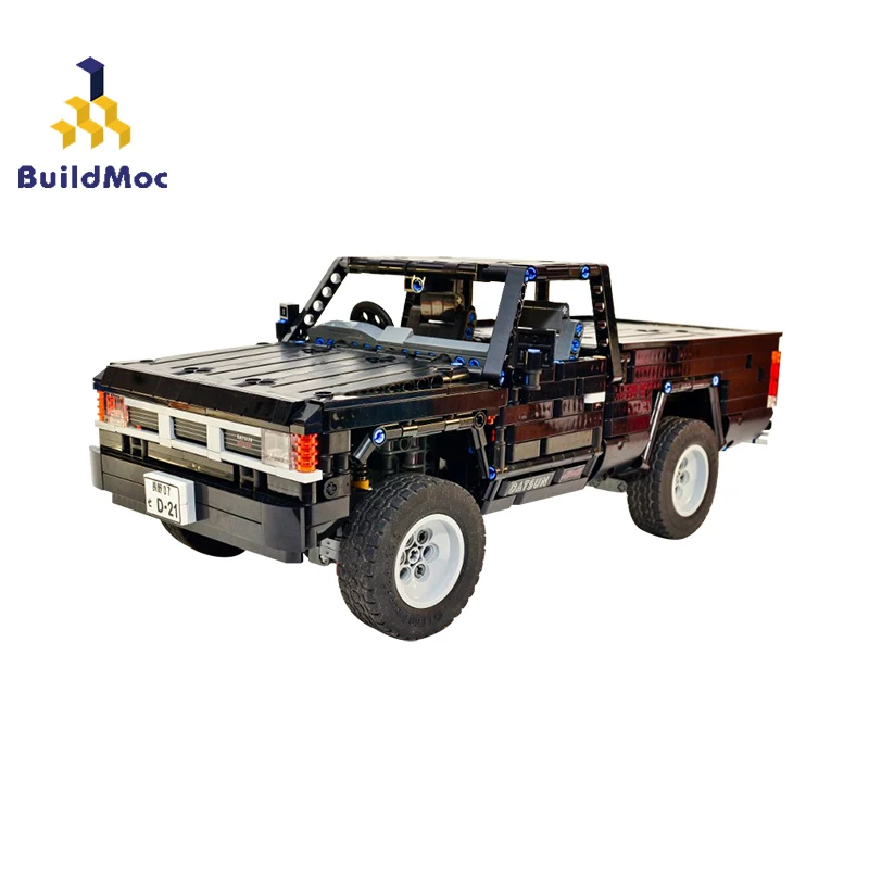 

BulidMOC technolog Truck Buggy 4WD Radio Control Pickup Off-Road Vehicle Building Block Toy Car 2020 High speed Trucks Toys Gift