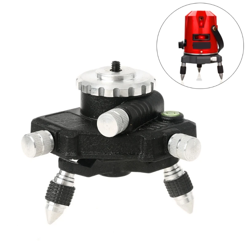 

Level Adapter 360 Degree Adjustable Rotation Base Tripod Bracket Pivoting Base