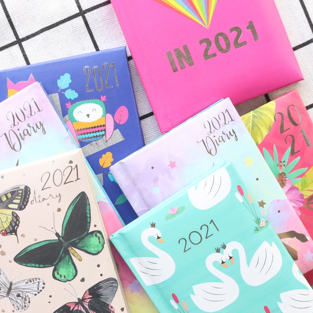 Domikee 2021 календарный год портативный еженедельник записные книжки новая офисная