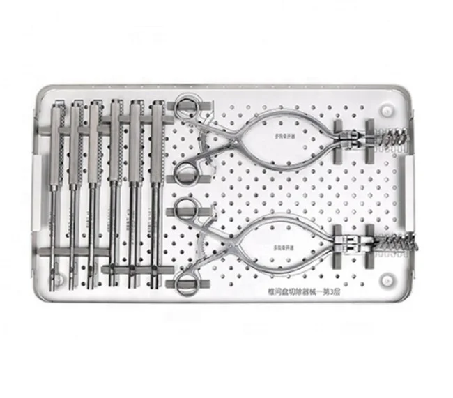 

Discectomy instrument set, orthopedic surgical instrument