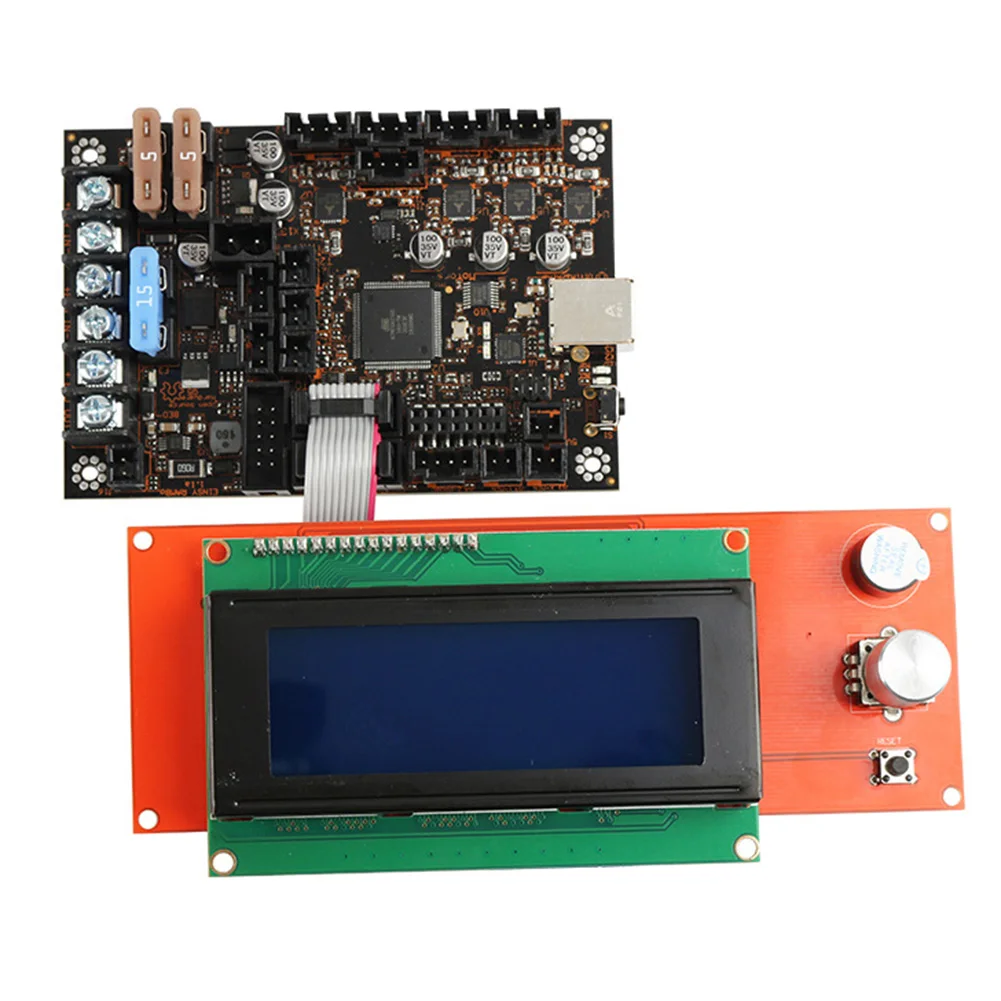Новый Einsy Rambo 1.1A материнская плата + 2004 lcd датчик нити PINDA V2 мощная панель паники для