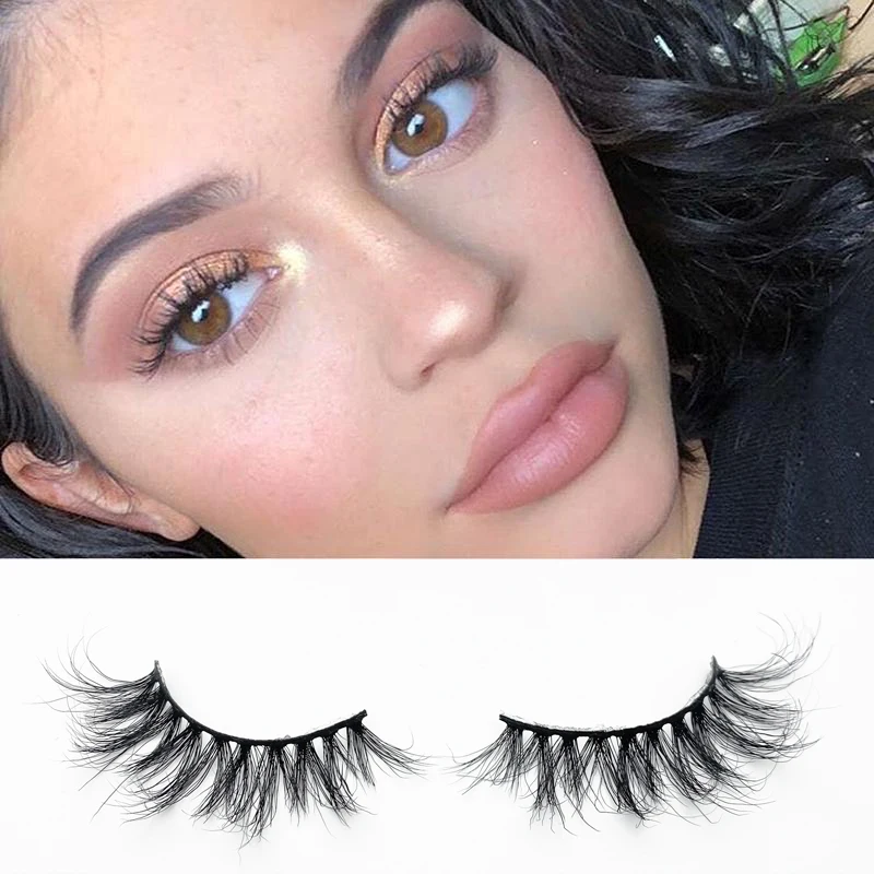 Норковые ресницы ручной работы 3D норковые натуральные накладные драматические