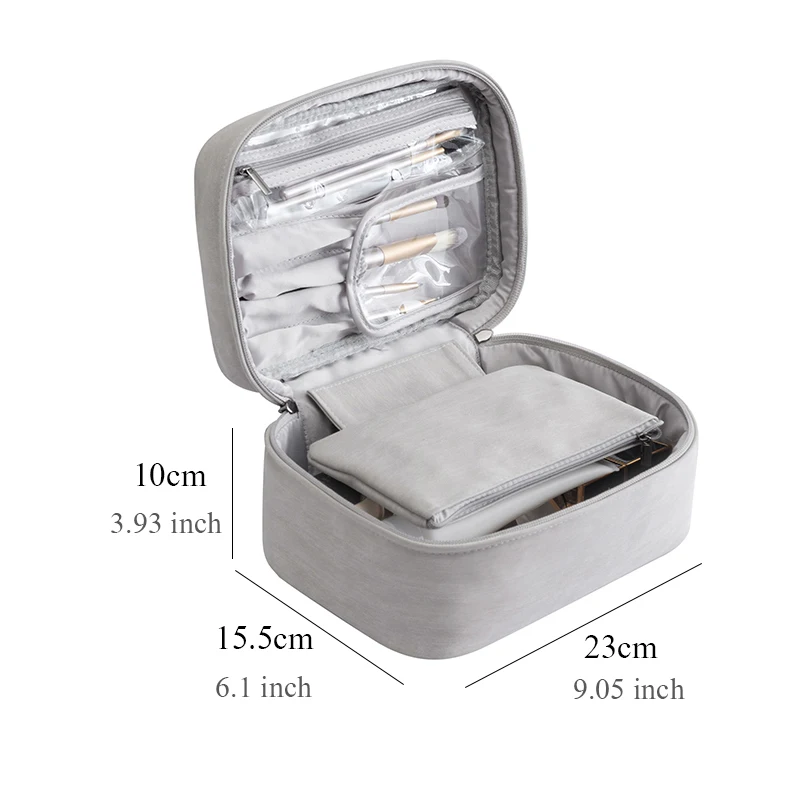 

Cosmetic Bag Travel Organizer Women Multifunction Waterproof Toiletries Storage Pouch Makeup Package Case Toiletry Kit