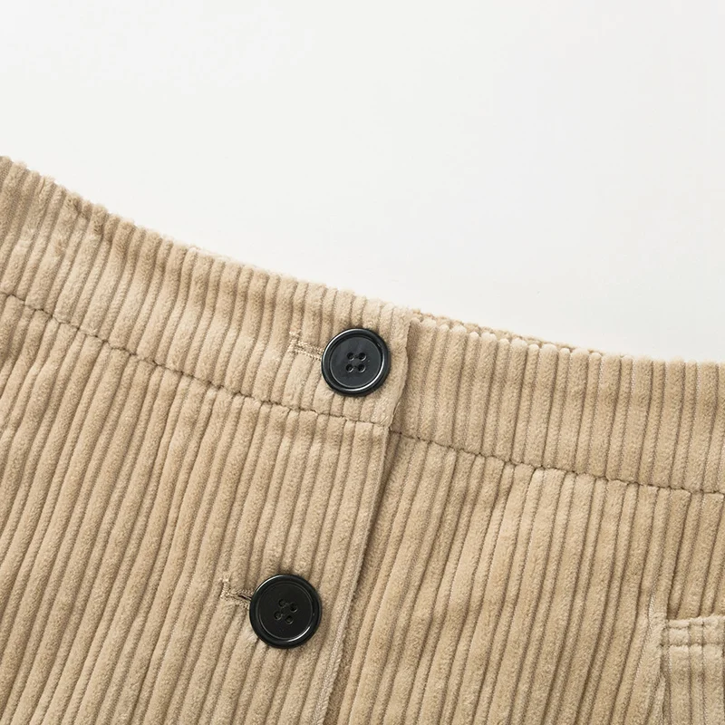 Вельветовая юбка SEMIR для женщин новинка зимы 2020 однобортная облегающая хлопковая