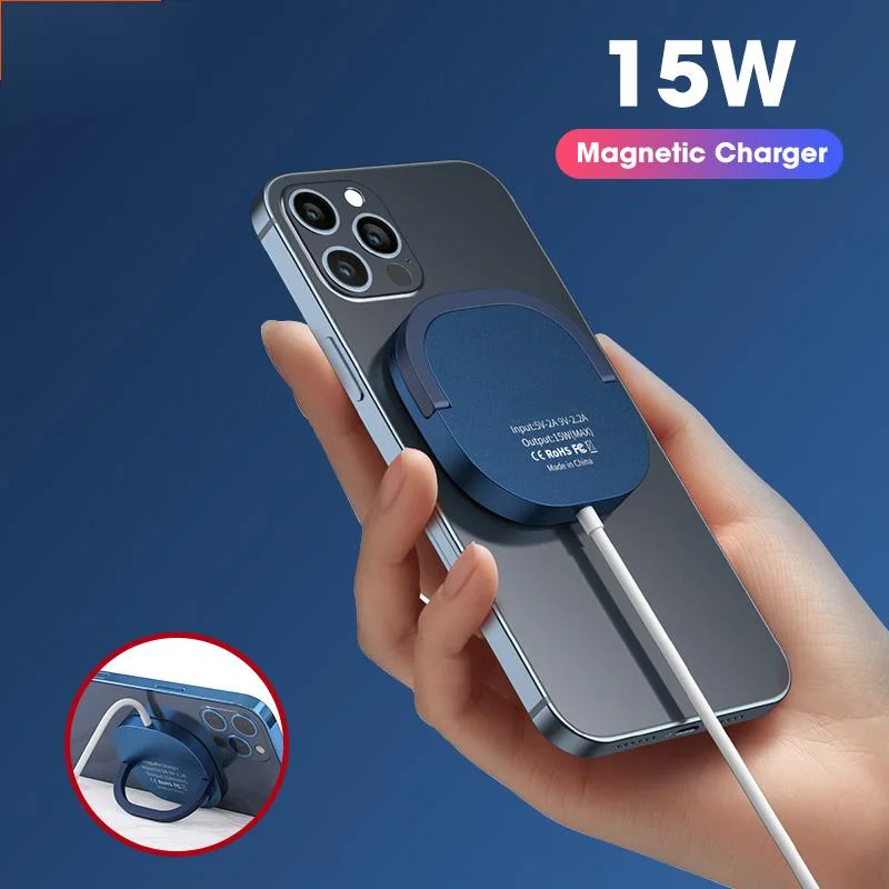 

15W wireless magnetic charger for iPhone 13, 12 Pro max, mini, Qi, Samsung fast charging, USB C, PD, original magnetic adapter