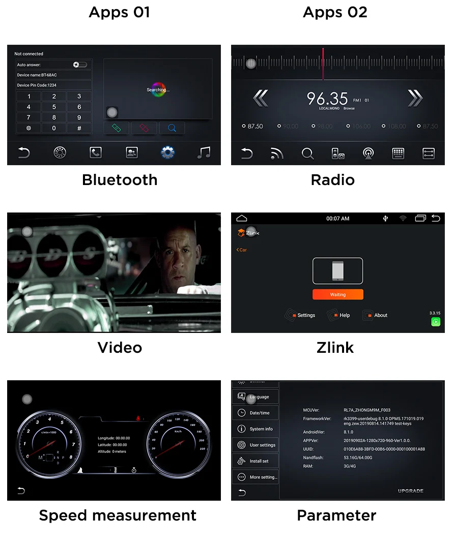 Android 8,1 9 дюймов PX6 автомобильный мультимедийный плеер для Maserati 4+ 64G Tesla стиль авто стерео видео gps навигация плеер 2007