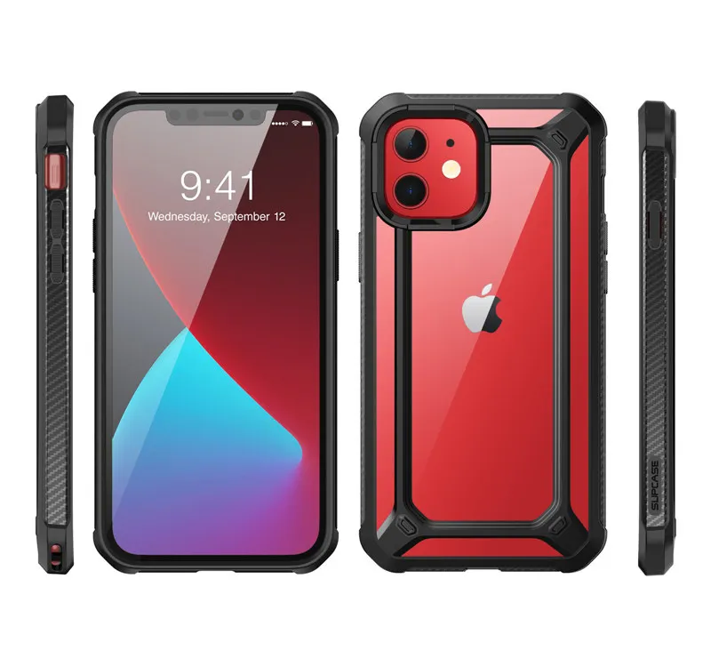 pitaka case Bảo Vệ SUPCASE Cho iPhone 12 Mini 5.4 Inch (2020) UB EXO Series Cao Cấp Lai Bảo Vệ Trong Suốt + Nhựa TPU Ốp Lưng Ốp Lưng phonecase