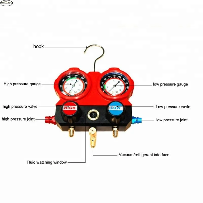 

Air Conditioning refrigerant filling gauge kit
